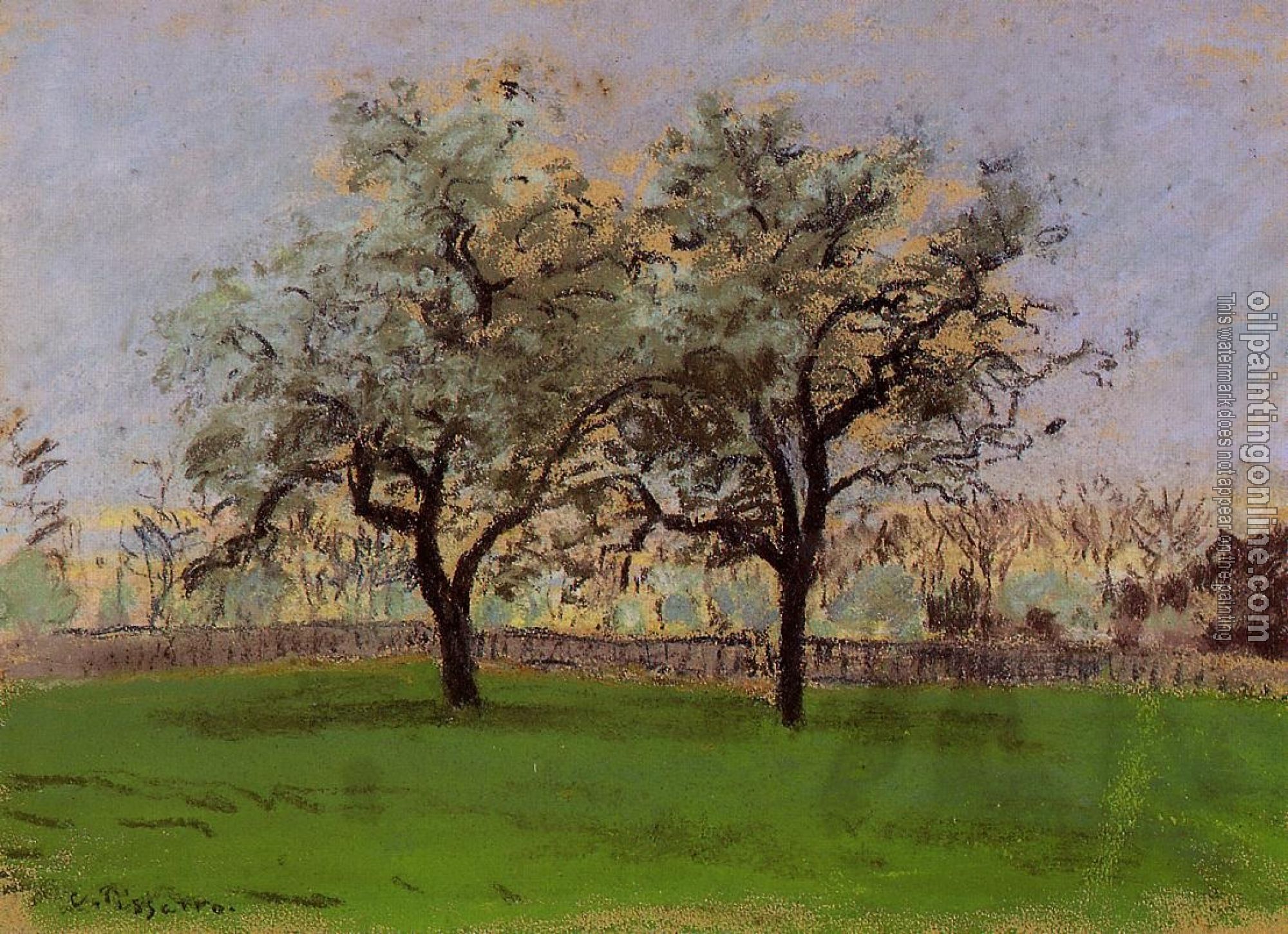 Pissarro, Camille - Apple Trees at Pontoise